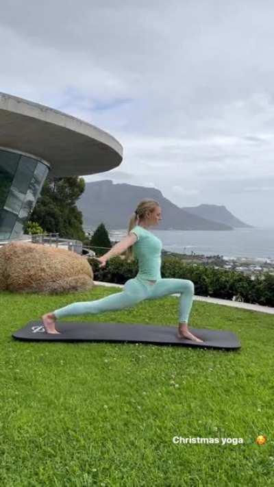 Christmas yoga