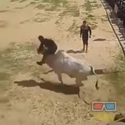 If you mess with the bull, get the horns.