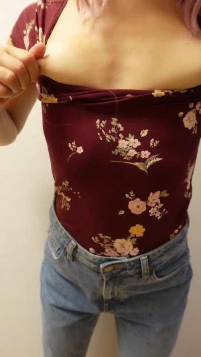 Its not that they are bursting out but have a look