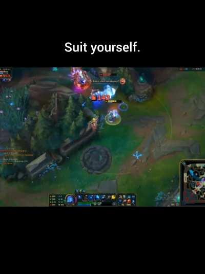 Sounds like a skill issue to me 😎