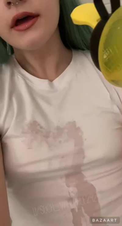 would you cum on my petite tits