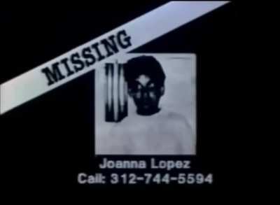 Does anyone remember this missing person ad that aired in the late 80s to early 90s? It freaked me out as a kid.