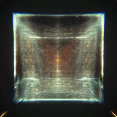 [A] Real-time particle simulation made with Unity, which loops naturally infinitely. This piece is called 'disturbance'.