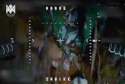 UA🇺🇦 drone from Rarog unit goes inside tunnel/dugout ..you are not safe anywhere ruzzian rubbish👊