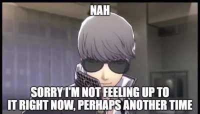 Tfw your confidants want to hang out on sunday after you already hung out with them last Sunday: