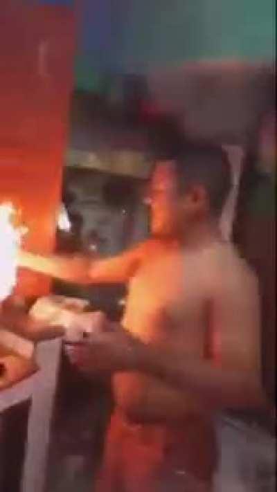 Relax honey, I’ll do the cooking today