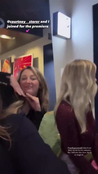 With Courtney Storer at the 