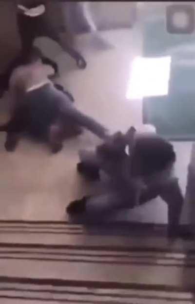 If he was going down, he was bringing him down with him