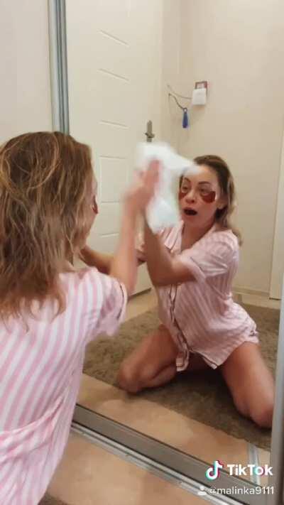 Don’t be strict) my first mirror TikTok