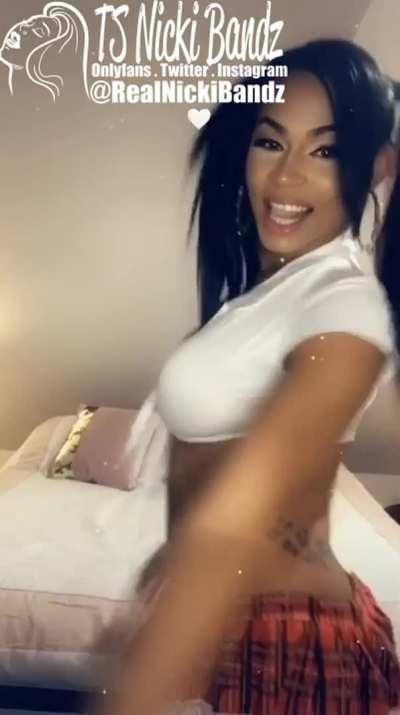 This lil schoolgirl is enjoying her summer break <3