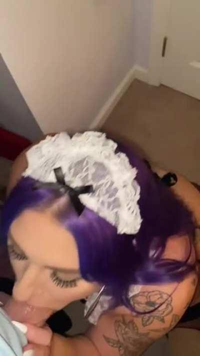 (oc) practicing my deep throat