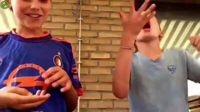 Kids in this generation, all Just almost killing themselfs. (Hé is fine)