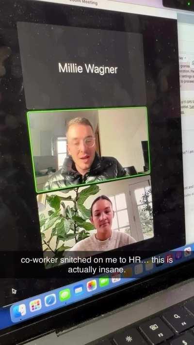 Employee about to receive a warning