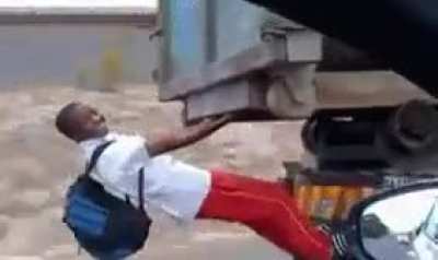 I wonder how long he will be able to hold on