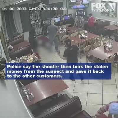 Armed robbery takes unexpected turn(s)
