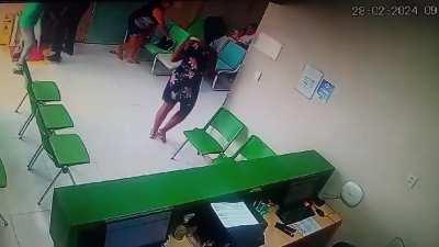 Samurai apanha em hospital de Feira de Santana-Ba