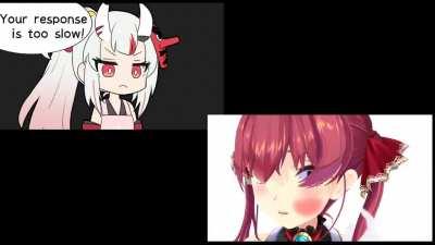 Now we know who slap marine. ( Link of animation clip is on comment)