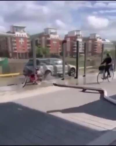 Just like in cartoons