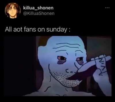 Not sure if someone posted this already but I saw it on Twitter and Aot do be getting me in my feels.