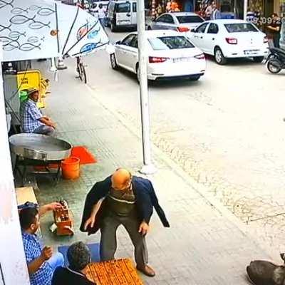 He really wanted that