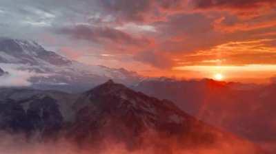 🔥My first Red-Blue sky