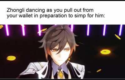 Lets simp for Zhongli