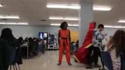 Black goku Turning into a super saiyan