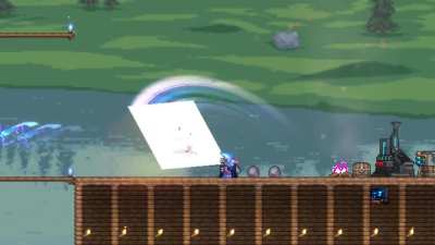 Graphic issue with unique swing animation?