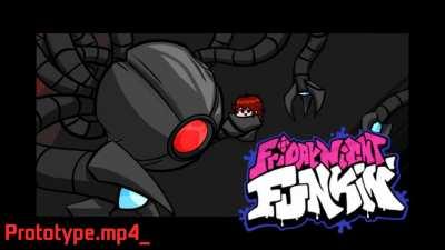 I tried to make a fnf mod concept with an old oc of mine (A.I.)