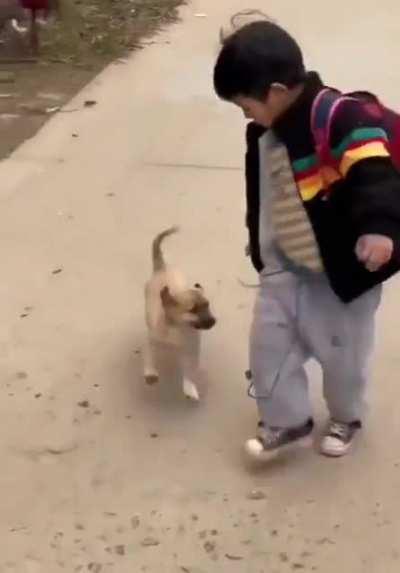 Waiting for your best friend after school