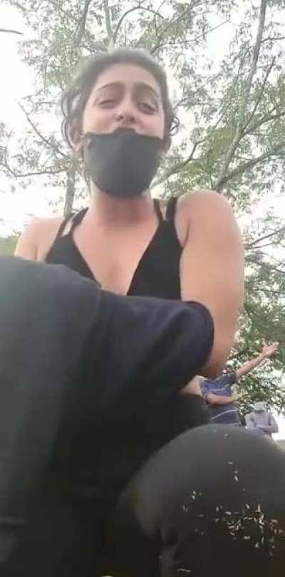 Indian Actress while Hooping encounters a wild Karen who calls the Cops. Source in the comments.