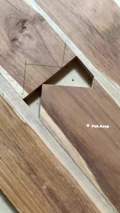 How to fit wood