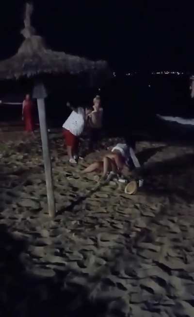 Night beach sex is the best