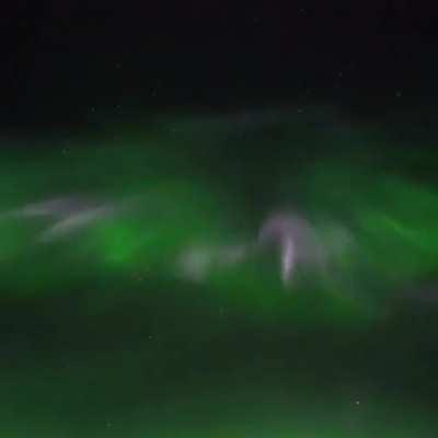 Northern Lights in real time 🔊