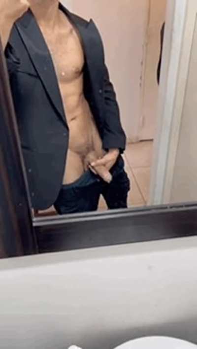 This Alpha just arrived from work...are you gonna help him relax? Then get on your kness, you faggot