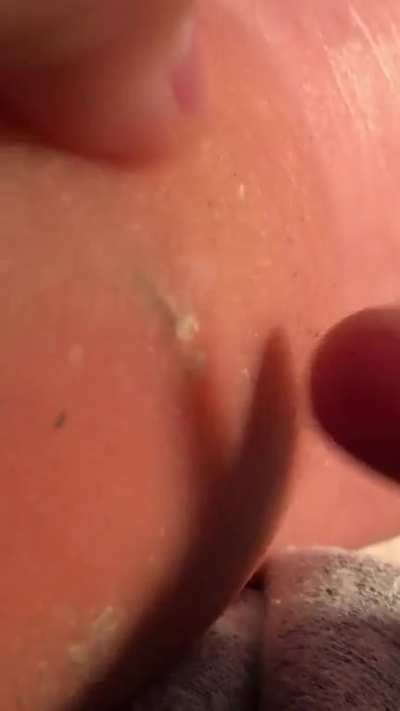 A demonstration of my partner’s clean and quick technique