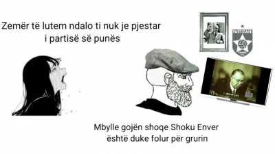 Kur shoku enver flet per grurin