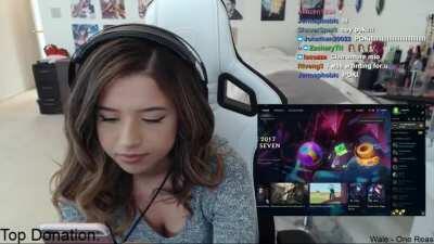 Showing her Cleavage 😋