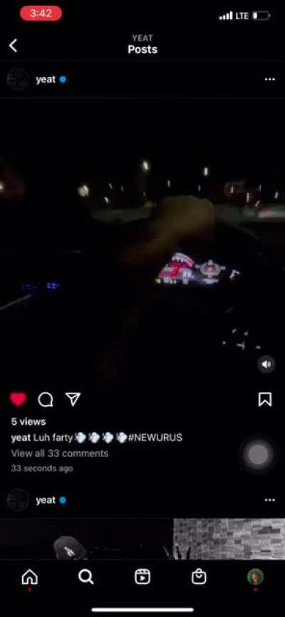 Yeat pushin the brand new Urus