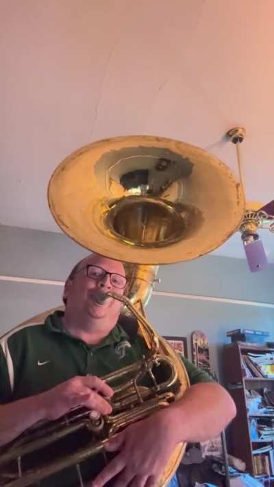 Play test of the Jupiter JSP 594 Sousaphone