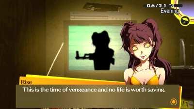 Rise Kujikawa is fed up