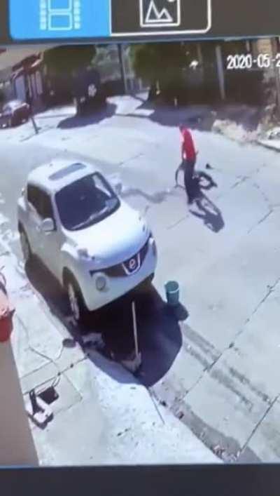 Man gets murdered and gets ran over to finish the job.