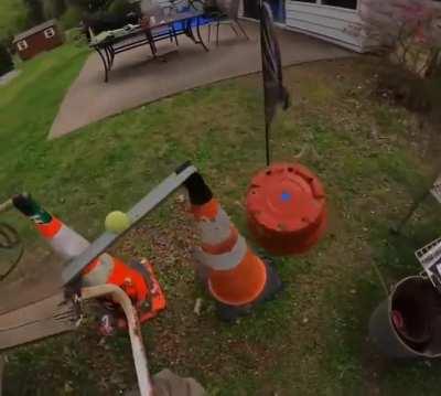 The course is cool, but filming in one shot?!