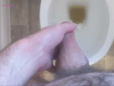 One messy morning piss