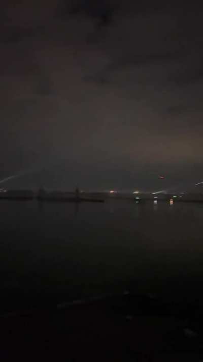 Ukrainian AA batteries in action over Odessa 
