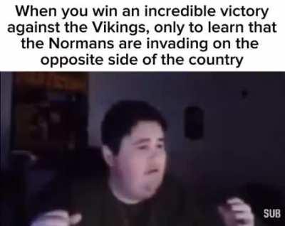 Harold Godwinson really could not catch a break