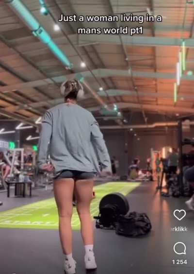 I have to shield myself in this man's world, smh...