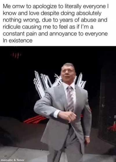 Said sorry to my Girlfriend 3 times this morning already ):