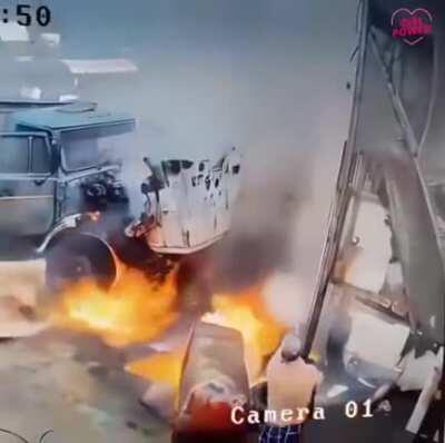 Doing a small welding job on an old engine