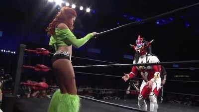 Maria Kanellis Global Wars night 1